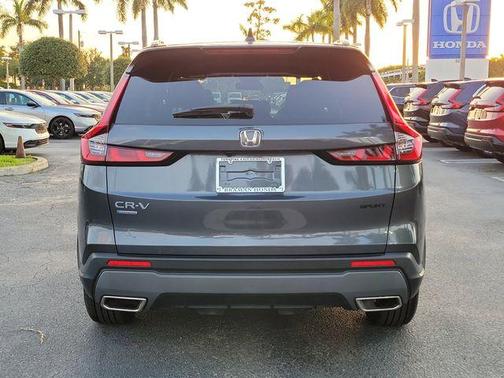 Meteorite Gray Metallic 2023 Honda CR-V Hybrid Sport