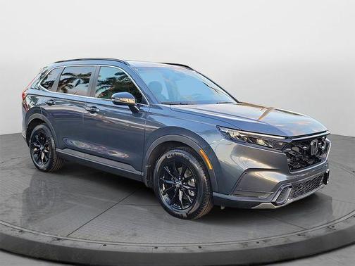 Meteorite Gray Metallic 2023 Honda CR-V Hybrid Sport