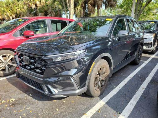 Crystal Black Pearl 2023 Honda CR-V Hybrid Sport