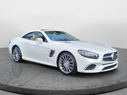 Polar White 2019 Mercedes-Benz SL 450 Base