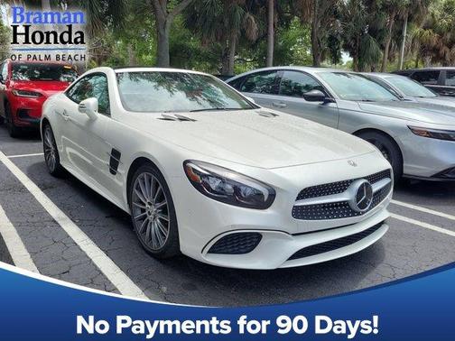 Polar White 2019 Mercedes-Benz SL 450 Base