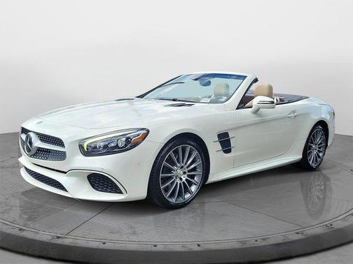 Polar White 2019 Mercedes-Benz SL 450 Base