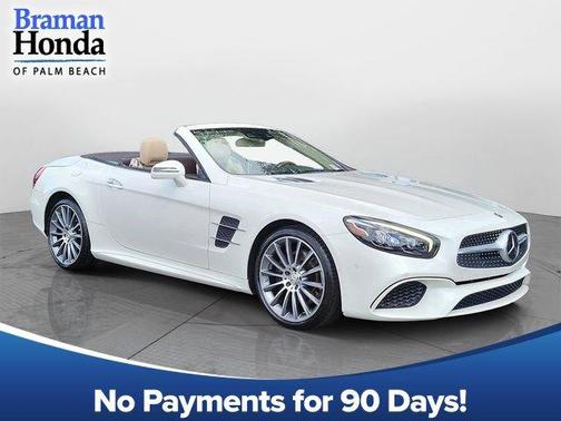 Polar White 2019 Mercedes-Benz SL 450 Base