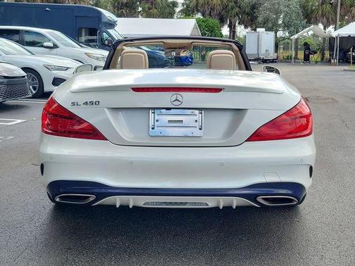 Polar White 2019 Mercedes-Benz SL 450 Base