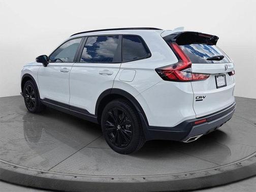 Platinum White Pearl 2026 Honda CR-V Hybrid Sport Touring