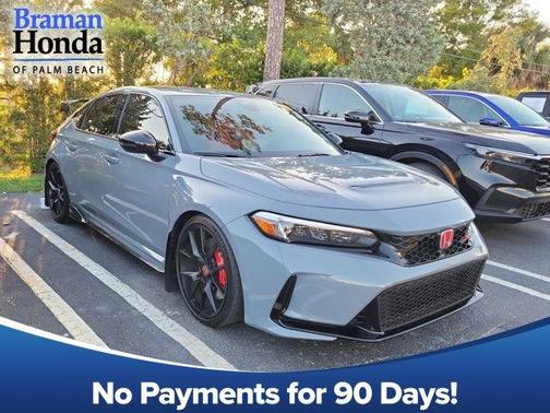 Sonic Gray Pearl 2023 Honda Civic Type R Base