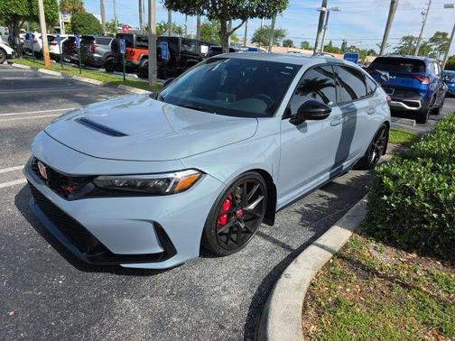 Sonic Gray Pearl 2023 Honda Civic Type R Base