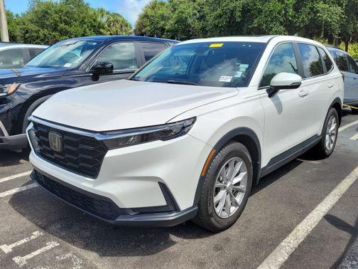 Platinum White Pearl 2023 Honda CR-V EX