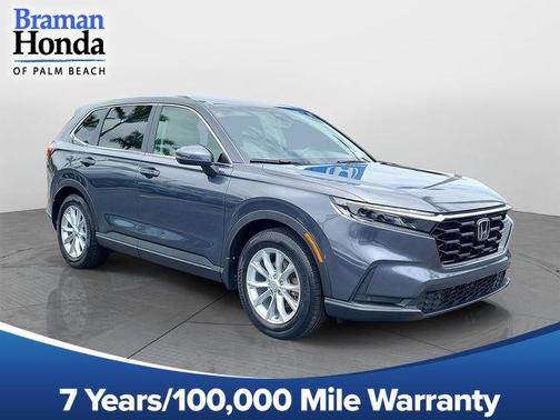 Meteorite Gray Metallic 2024 Honda CR-V EX-L