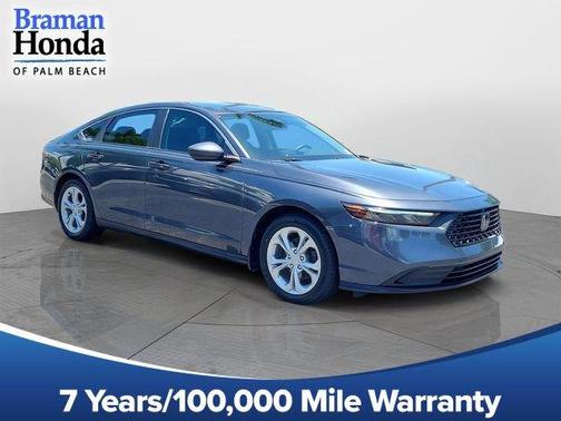 Meteorite Gray Metallic 2024 Honda Accord LX