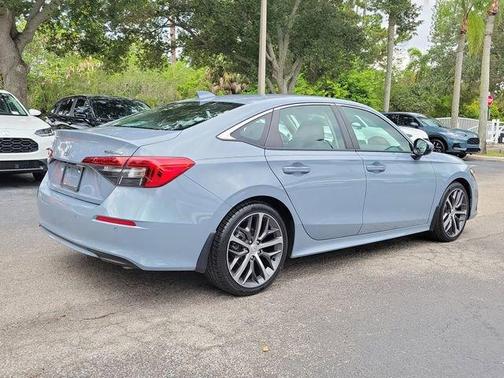 Sonic Gray Pearl 2023 Honda Civic Touring