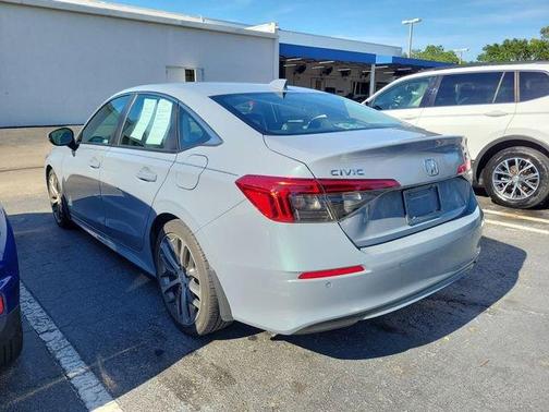 Sonic Gray Pearl 2023 Honda Civic Touring