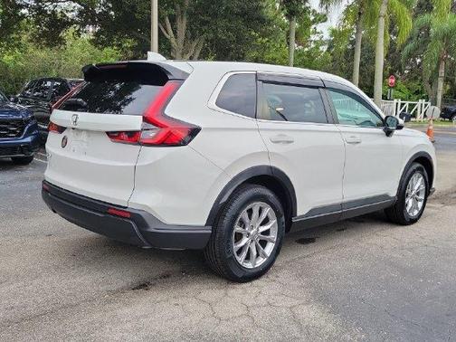 Platinum White Pearl 2023 Honda CR-V EX