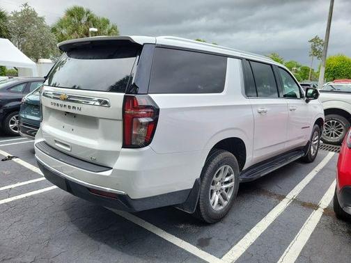 Summit White 2023 Chevrolet Suburban LT