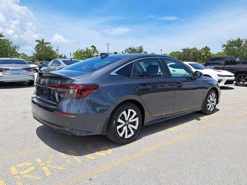 Meteorite Gray Metallic 2026 Honda Civic LX