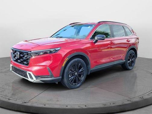 Radiant Red Metallic 2024 Honda CR-V Hybrid Sport Touring