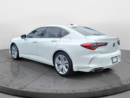 Platinum White Pearl 2023 Acura TLX Technology