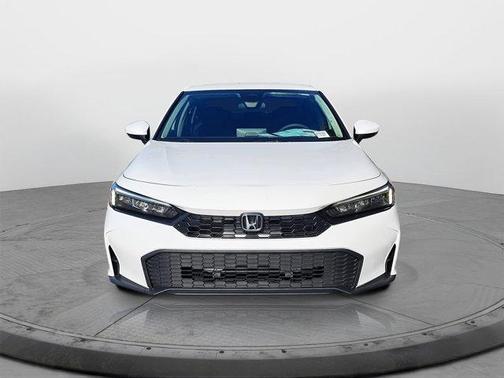 Platinum White Pearl 2026 Honda Civic LX