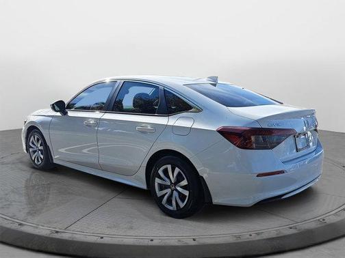 Platinum White Pearl 2026 Honda Civic LX