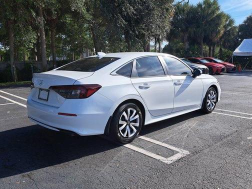 Platinum White Pearl 2026 Honda Civic LX