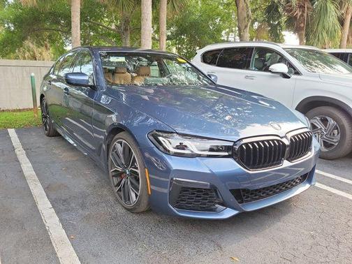 Blue Metallic 2023 BMW 540 i