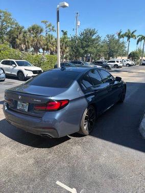 Blue Metallic 2023 BMW 540 i