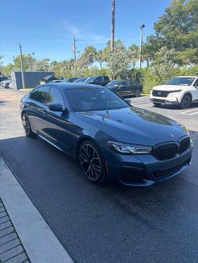 Blue Metallic 2023 BMW 540 i