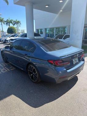 Blue Metallic 2023 BMW 540 i