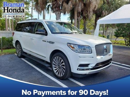 Pristine White 2021 Lincoln Navigator Reserve