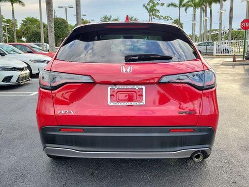 Milano Red 2025 Honda HR-V Sport