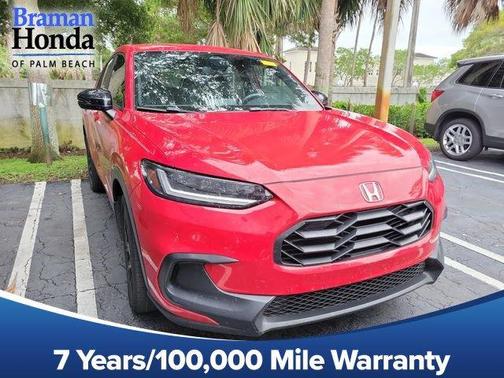 Milano Red 2025 Honda HR-V Sport