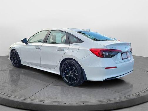 Platinum White Pearl 2024 Honda Civic Sport