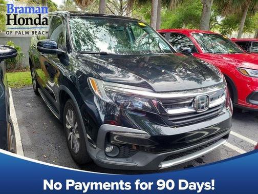 Crystal Black Pearl 2022 Honda Pilot EX-L