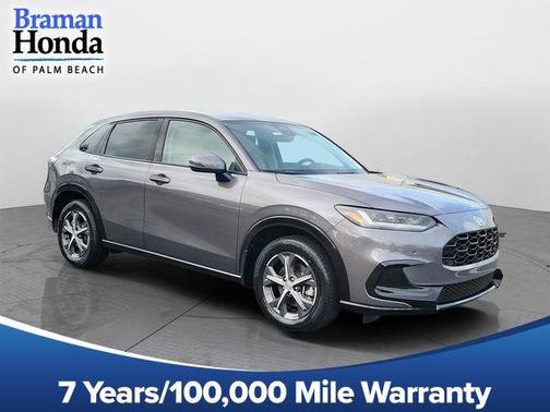Modern Steel Metallic 2024 Honda HR-V EX-L