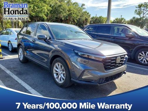 Meteorite Gray Metallic 2024 Honda CR-V EX-L