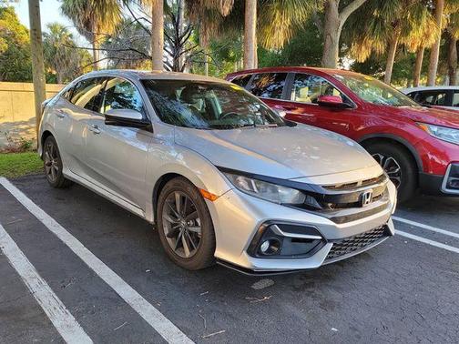 Lunar Silver Metallic 2021 Honda Civic EX