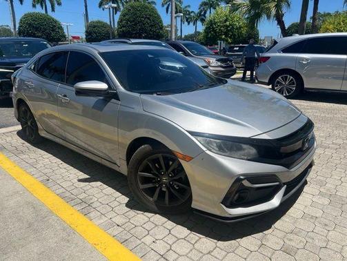 Lunar Silver Metallic 2021 Honda Civic EX