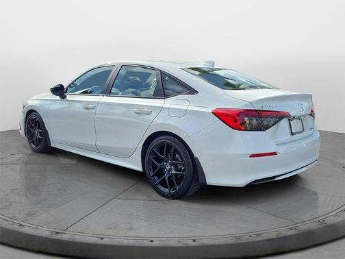 Platinum White Pearl 2023 Honda Civic Sport