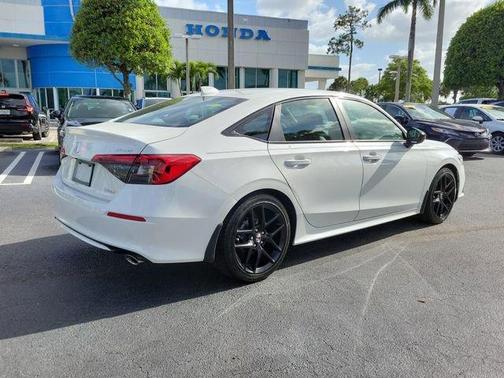 Platinum White Pearl 2023 Honda Civic Sport