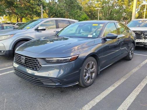 Meteorite Gray Metallic 2024 Honda Accord Hybrid EX-L