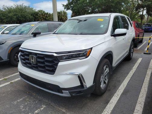 Platinum White Pearl 2025 Honda Pilot EX-L
