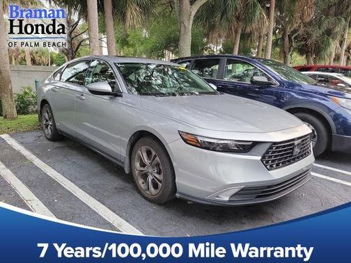 Lunar Silver Metallic 2023 Honda Accord EX