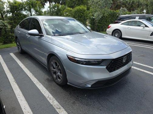 Lunar Silver Metallic 2023 Honda Accord EX
