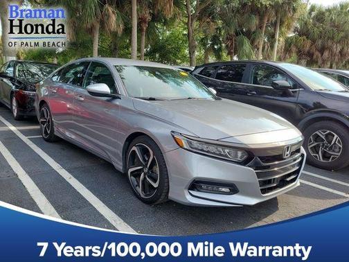 Lunar Silver Metallic 2020 Honda Accord Sport 1.5T