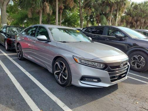 Lunar Silver Metallic 2020 Honda Accord Sport 1.5T