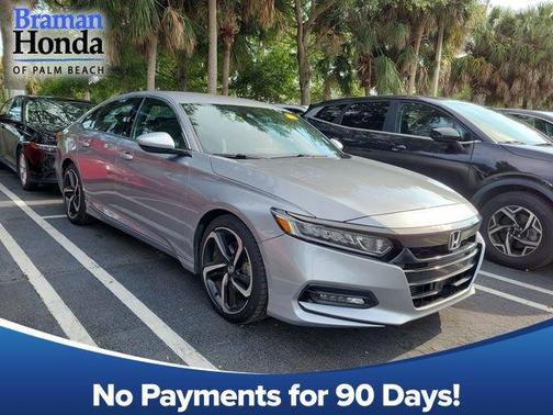 Lunar Silver Metallic 2020 Honda Accord Sport 1.5T