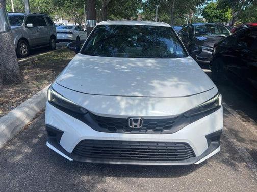 Platinum White Pearl 2023 Honda Civic Sport