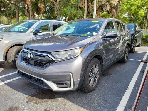 Modern Steel Metallic 2022 Honda CR-V EX-L