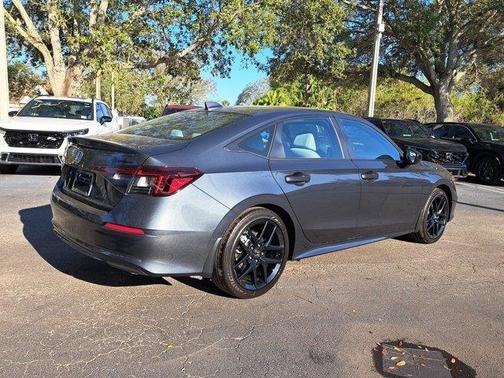 Meteorite Gray Metallic 2026 Honda Civic Hybrid Sport