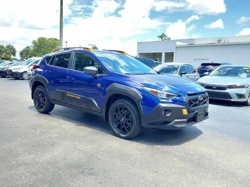 Sapphire Blue Pearl 2024 Subaru Crosstrek Wilderness